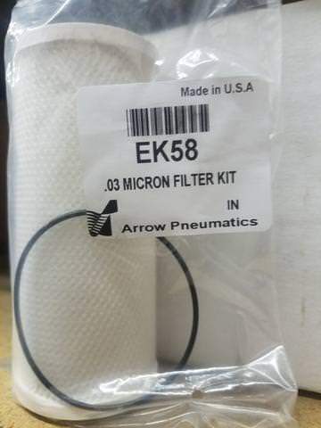 Arrow Pneumatics EK58 .03 MICRON FILTER KIT FGC-5-B