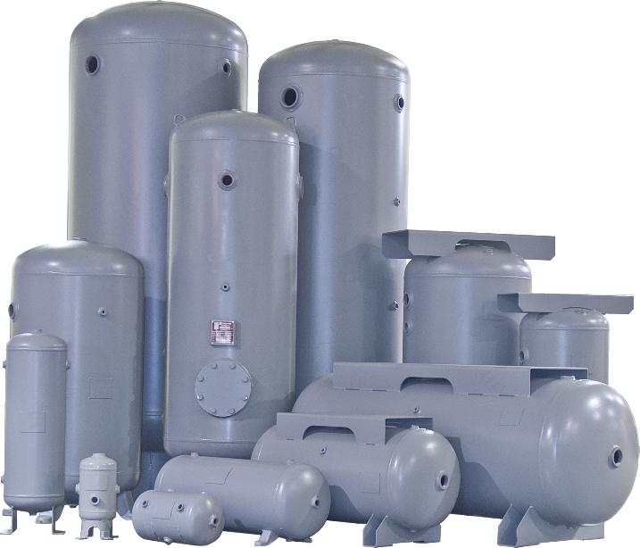 Samuel (SPVG) A10051-300 - 200 Gallon Vertical Tank at 300 PSI