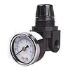 Arrow Pneumatics R162G 1/4 MINI REGULATOR W/GAGE FGB-1-B-E