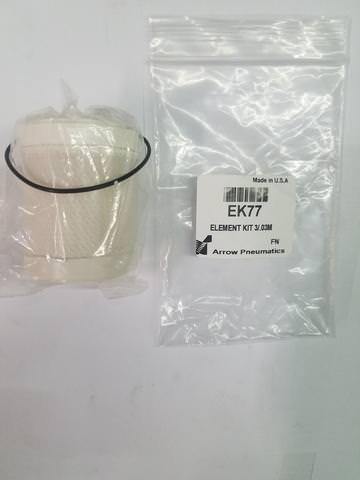 Arrow Pneumatics EK77 ELEMENT KIT 3/.03M